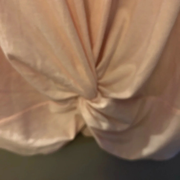 Eddie Bauer shirt - light pink sleeveless twist front NWT - Picture 5 of 11